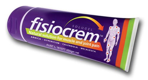 FISIOCREM SOLUGEL GEL ARNICA Muscle Joint Rub Herbal Cream 250ml
